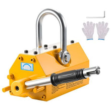 Permanent Magnetic Lifter 1320 lbs Pulling Capacity Heavy Duty N42 Neodymium Lifting Magnet with Release Handle and Steel Hook