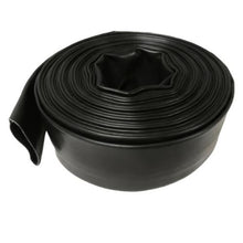 6" x 100FT Black 6 Bar Heavy Duty Lay Flat Discharge Hose