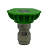 4.0 Green Tip 25-Degree Quick Disconnect Spray Nozzle DX252540