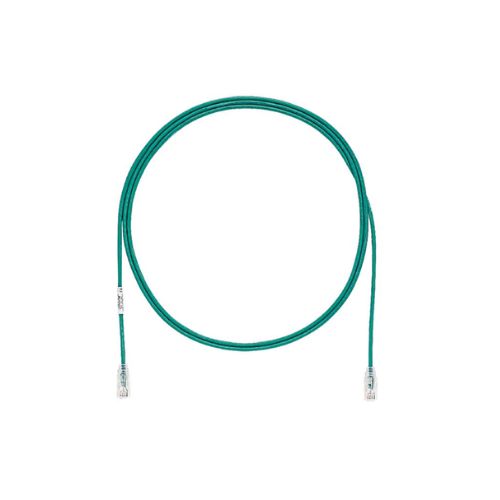 2 FT 24 AWG UTP Copper Patch Cord Green UTP6AX2GR
