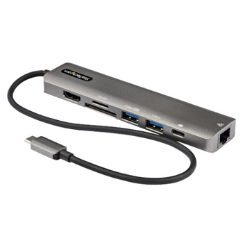 2-Port USB-C Hub 5Gbps Mini Dock 4K 60Hz HDMI 100W W/ 12