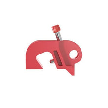 2.05 x 0.75 Inch No Tool Circuit Breaker Lockout Red PSL-CBILNT