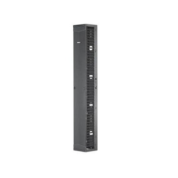 52RU 12 Inch Vertical Single Sided Manager Black PR2VFD1296