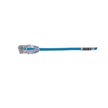 8 Inch 28 AWG UTP Copper Patch Cord Blue UTP28SP8INBU