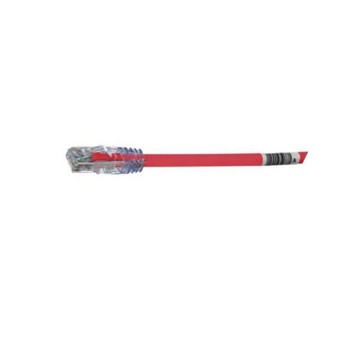2.5 Meter 24 AWG UTP Patch Cord Red UTP6AX2.5MRD