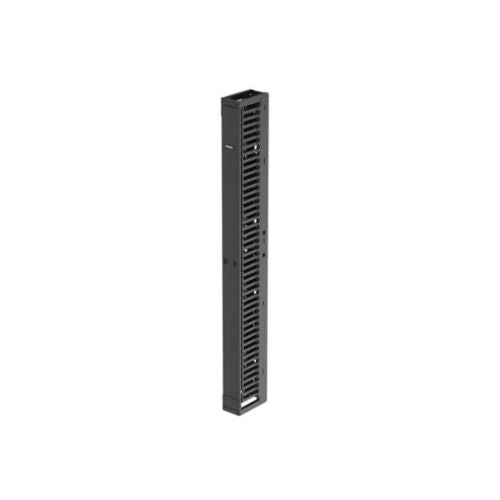 45RU 6 Inch Vertical Single Sided Manager Black PR2VFD06