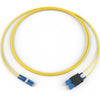 5 Meters Fiber Optic Jumper Standard LCUPC Duplex SM Ultra 2F Zipcord Riser Standard Yellow Jacket 047202G5116005M