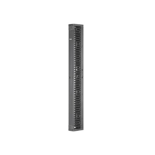 42RU 6 Inch Vertical Single Sided Manager Black PR2VFD0679