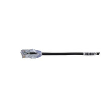 2.5 Meter 28 AWG UTP Patch Cord Black UTP28SP2.5MBL