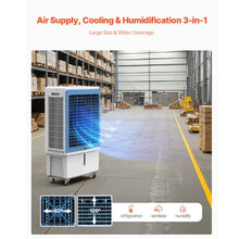 4129 CFM Portable Swamp Cooler with 12.7 Gal Water Tank
