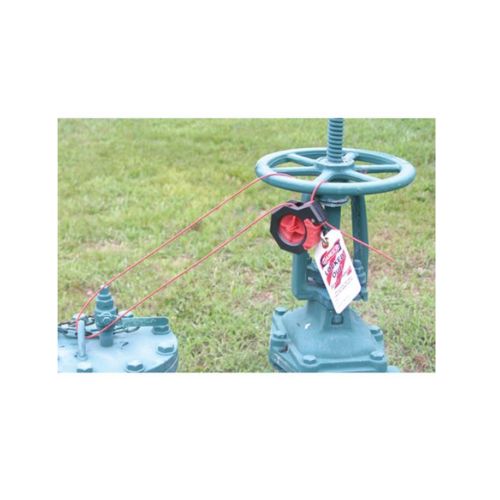 Lockout Tagout Cinch Cable Red PSL-1008