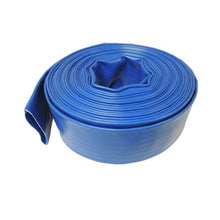 6 Inch Lay Flat Discharge Hose Blue 100FT