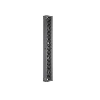 52RU 6 Inch Vertical Single Sided Manager Black PR2VFD0696