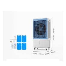 4129 CFM Portable Swamp Cooler with 12.7 Gal Water Tank