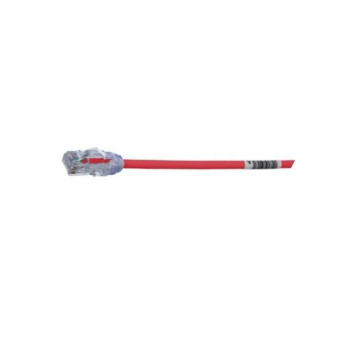 2 FT 28 AWG UTP Copper Patch Cord Red UTP28X2RD