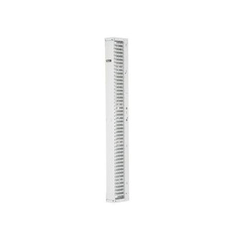 52RU 6 Inch Vertical Single Sided Manager White PR2VFD0696WH