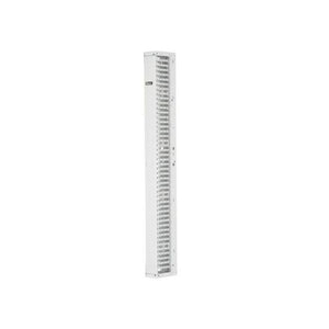 52RU 6 Inch Vertical Single Sided Manager White PR2VFD0696WH