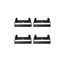 8 Inch Wide Rear Gate System Kit Black PR2VRGSK08