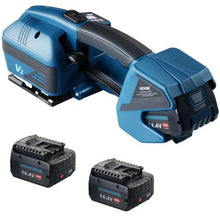 Electric Strapping Machine Portable Electric Banding Tool with Digital Display Battery Powered Automatic Strapping Tool for Packaging Box Pallet