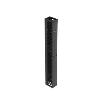 45RU 8 Inch Vertical Single Sided Manager Black PR2VFD08