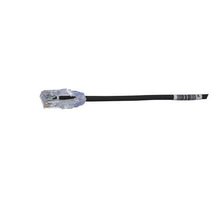1 Meter 28 AWG UTP Patch Cord Black UTP28SP1MBL