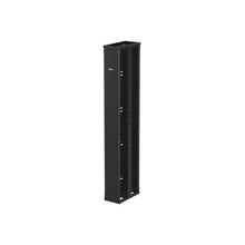 45RU 10 Inch Vertical Dual Sided Manager Black PR2VD10