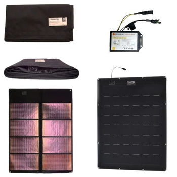 Foldable Solar & PowerDrive Golf Car Panels