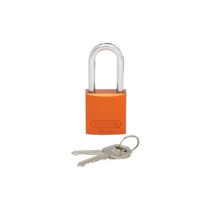 3 Inch Long Shackle Padlock Orange PSL-7OR-LS