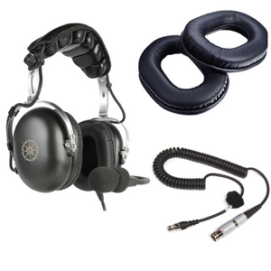 Passive Attenuation Vintage Aviation Headset