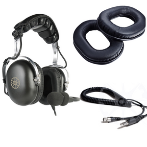 Passive + Active Vintage Aviation Headset