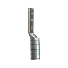 2-Hole Copper Compression Connectors Lugs Green LCC600-12W-6 (Pack of 6)