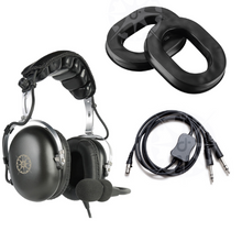 Passive Attenuation Vintage Aviation Headset