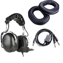 Passive Attenuation Vintage Aviation Headset