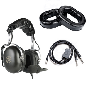 Passive Attenuation Vintage Aviation Headset