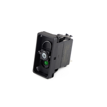 20A 12VDC SPST Green LED Illuminated Rocker Switch V1D2AH0B-00000-000