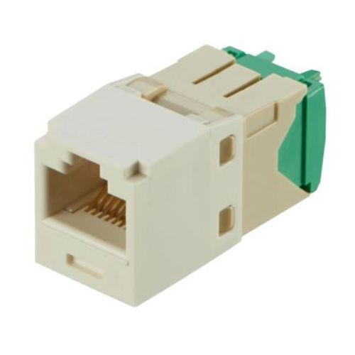 1 Port 28-30 AWG Mini-Com Cat6 Plus Jack Module TG Style UTP RJ45 CJT688TGWH