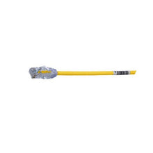 20 FT 28 AWG UTP Copper Patch Cord Yellow UTP28X20YL