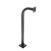 42" Standard steel gooseneck pedestal with Heavy duty mounting plates