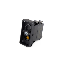 20A 12VDC DPDT Amber LED Illuminated Rocker Switch VDD2AN0B-00000-000