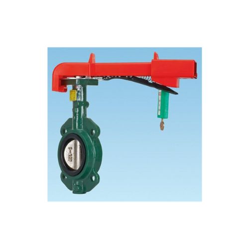 Butterfly Valve Lockout Red PSL-BFV