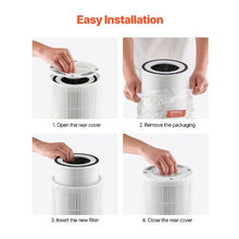 2-in-1 H11 Air Purifier Filter with PET Pre-Filter Replacement
