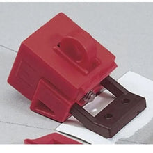 120/277V Single-Pole Universal Breaker Lockout Red 3 per Card 44-809