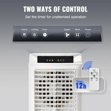 135° Oscillating Swamp Cooler 9 Gal Portable Air Cooler for 950 Sq.ft Indoor & Outdoor