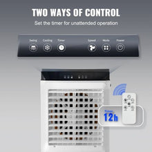 35° Oscillating Swamp Cooler 7 Gal Portable Air Cooler for 750 Sq.ft Indoor & Outdoor