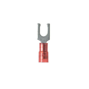 22-18 AWG Locking Fork Terminal Red PN18-8LF-C (Pack Of 100)