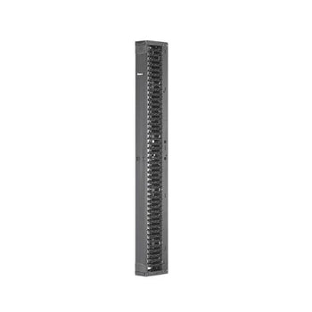 52RU 8 Inch Vertical Single Sided Manager Black PR2VFD0896