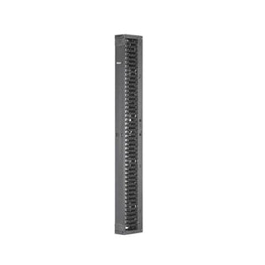 52RU 8 Inch Vertical Single Sided Manager Black PR2VFD0896