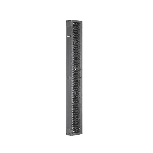 52RU 8 Inch Vertical Single Sided Manager Black PR2VFD0896