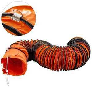 25ft PVC Flexible Ducting Hose for 10 Inch Utility Blower Exhaust Fan