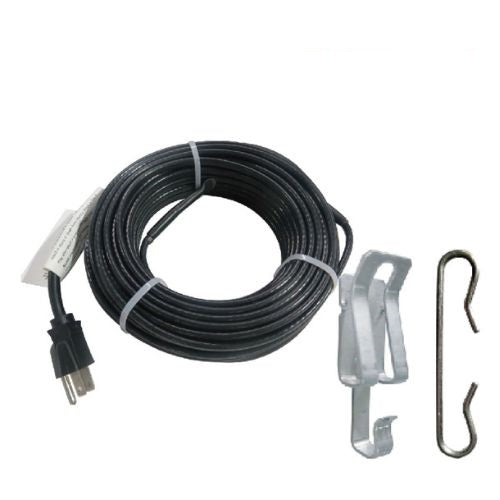 60FT 120V 5W Constant Wattage Roof & Gutter De-Icing Kit with Plug WRGH-120-300